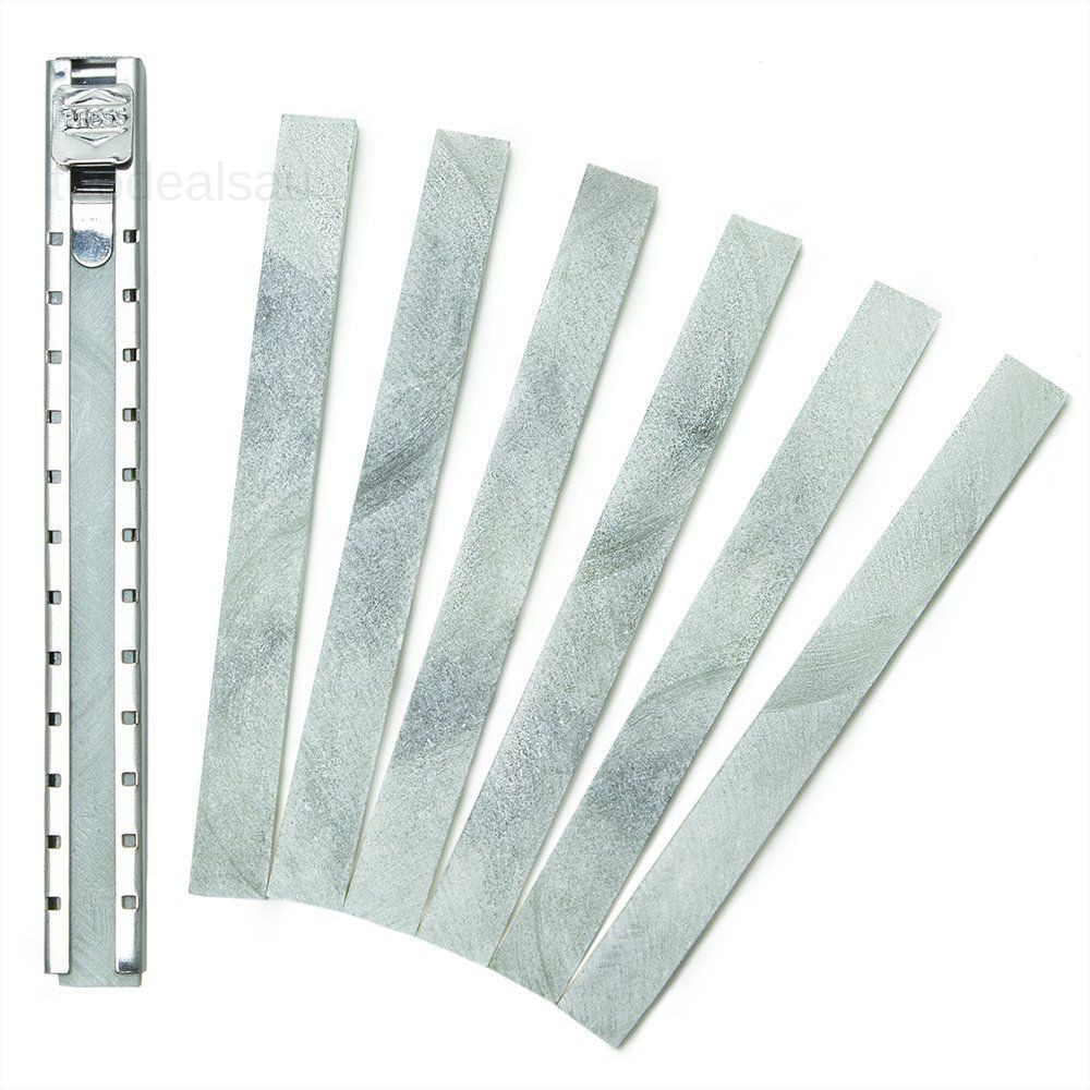 Flat Soapstone Holder with 7 Professional Quality Metallic