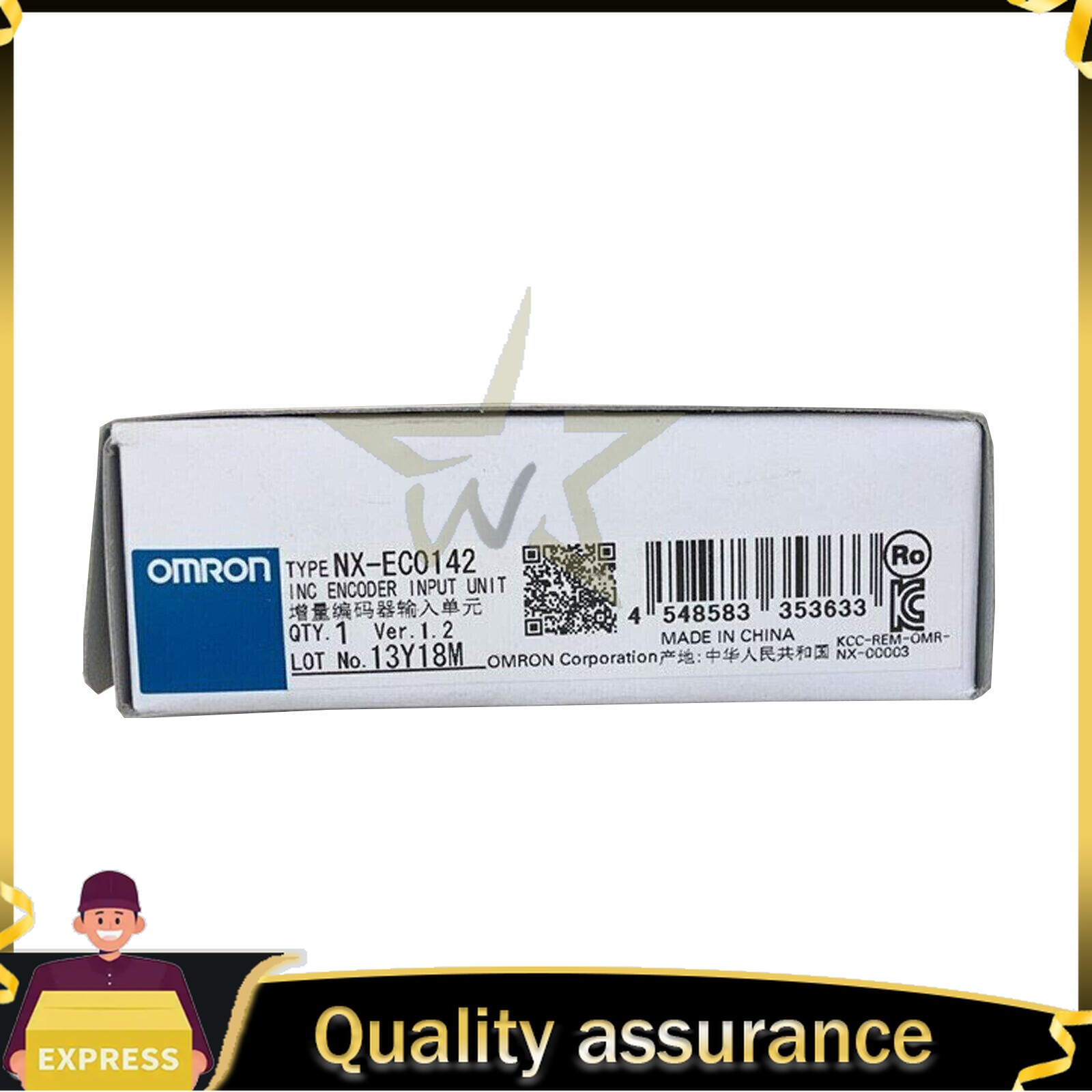 New Sealed Omron Digital PLC Module NX-EC0142 #F