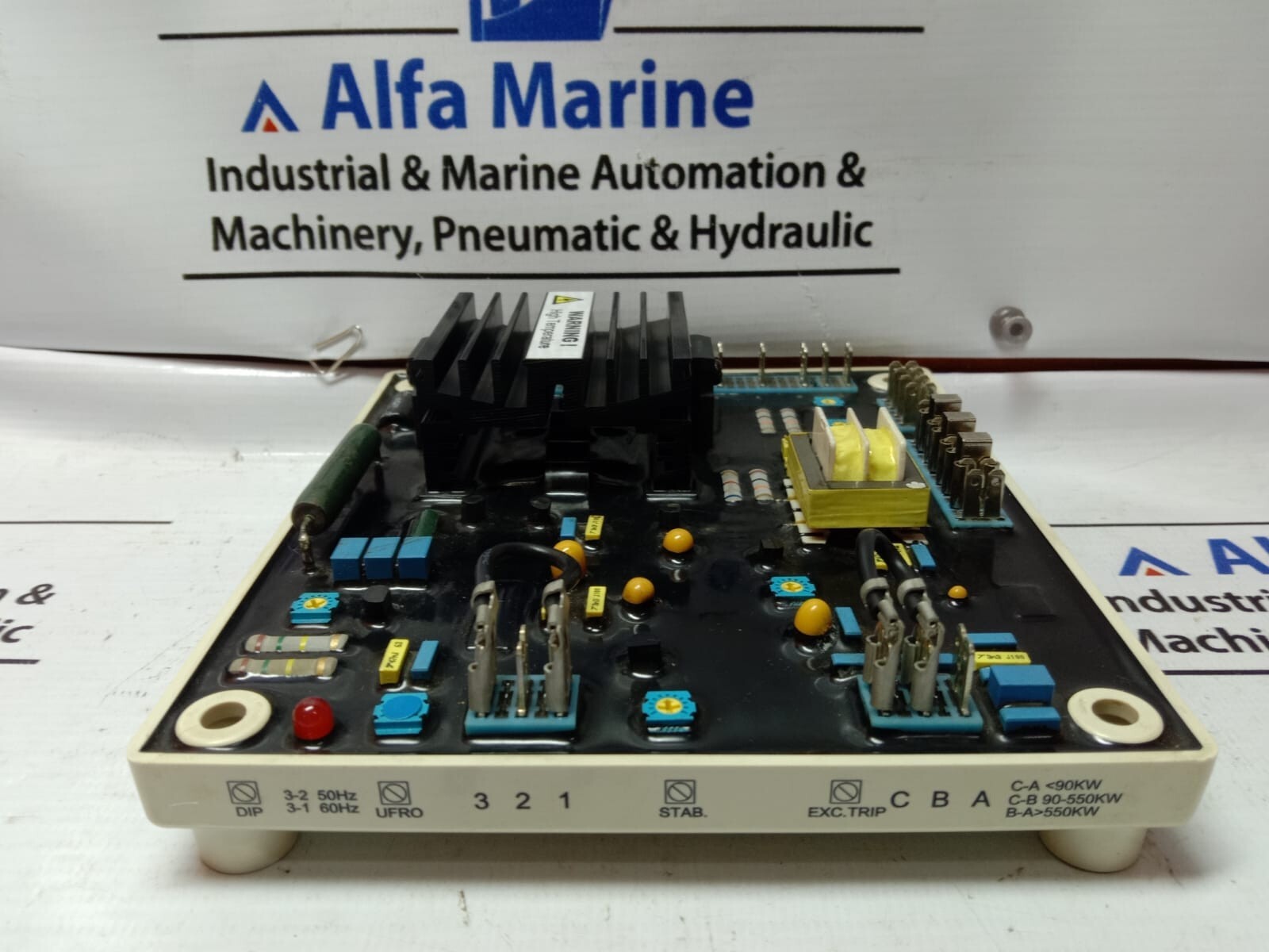Mcpherson Controls SS341 Automatic Voltage Regulator