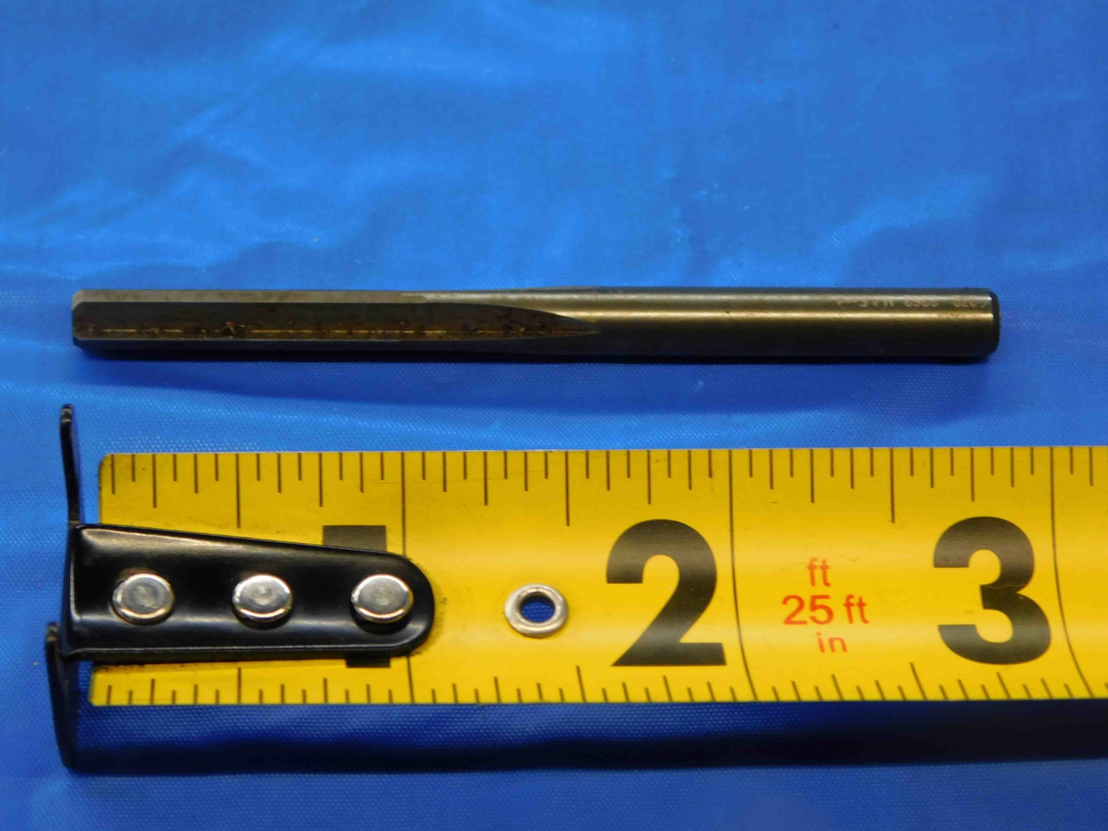 M.A. FORD 0.2362 OD CARBIDE REAMER 4 FL .2362 15/64 .2500 -.0138 UNDERSIZE 6 mm