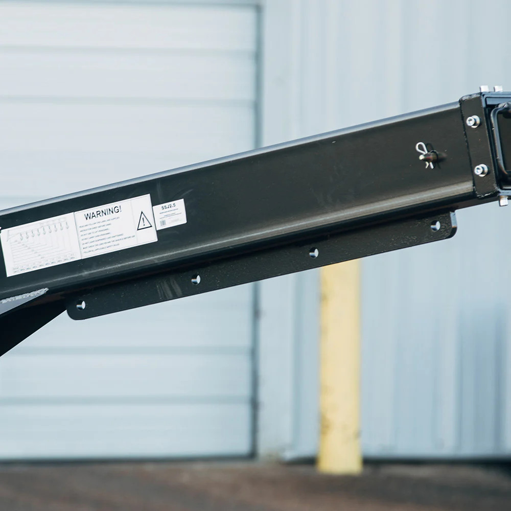 Titan Attachments Adjustable Skid Steer Industrial Crane Jib Attachment