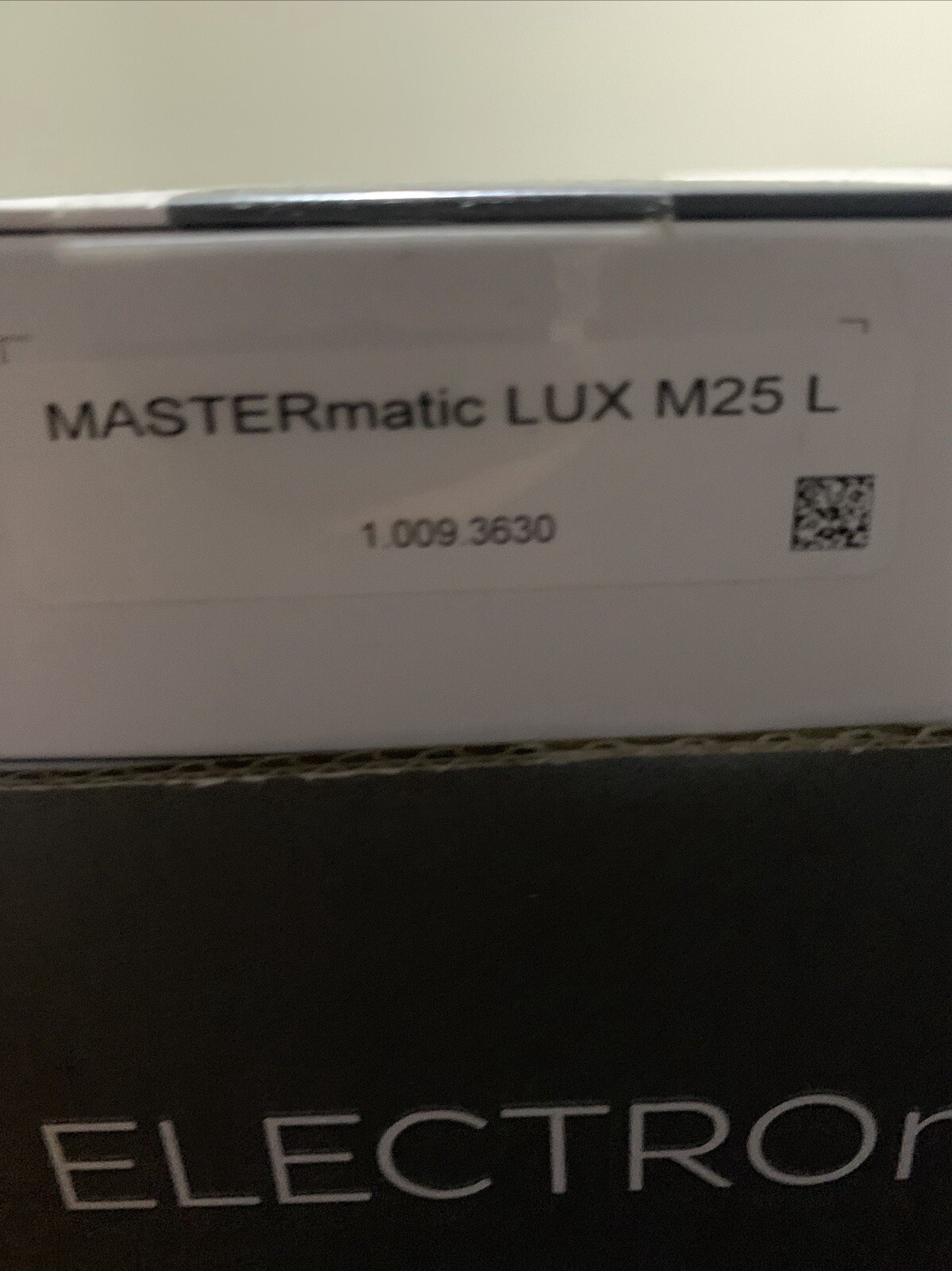 Mastermatic lux m25 L