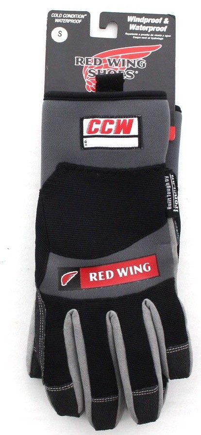 Red Wing Ironclad CCW Waterproof Windproof Insulated Motorcycle Gloves 95244