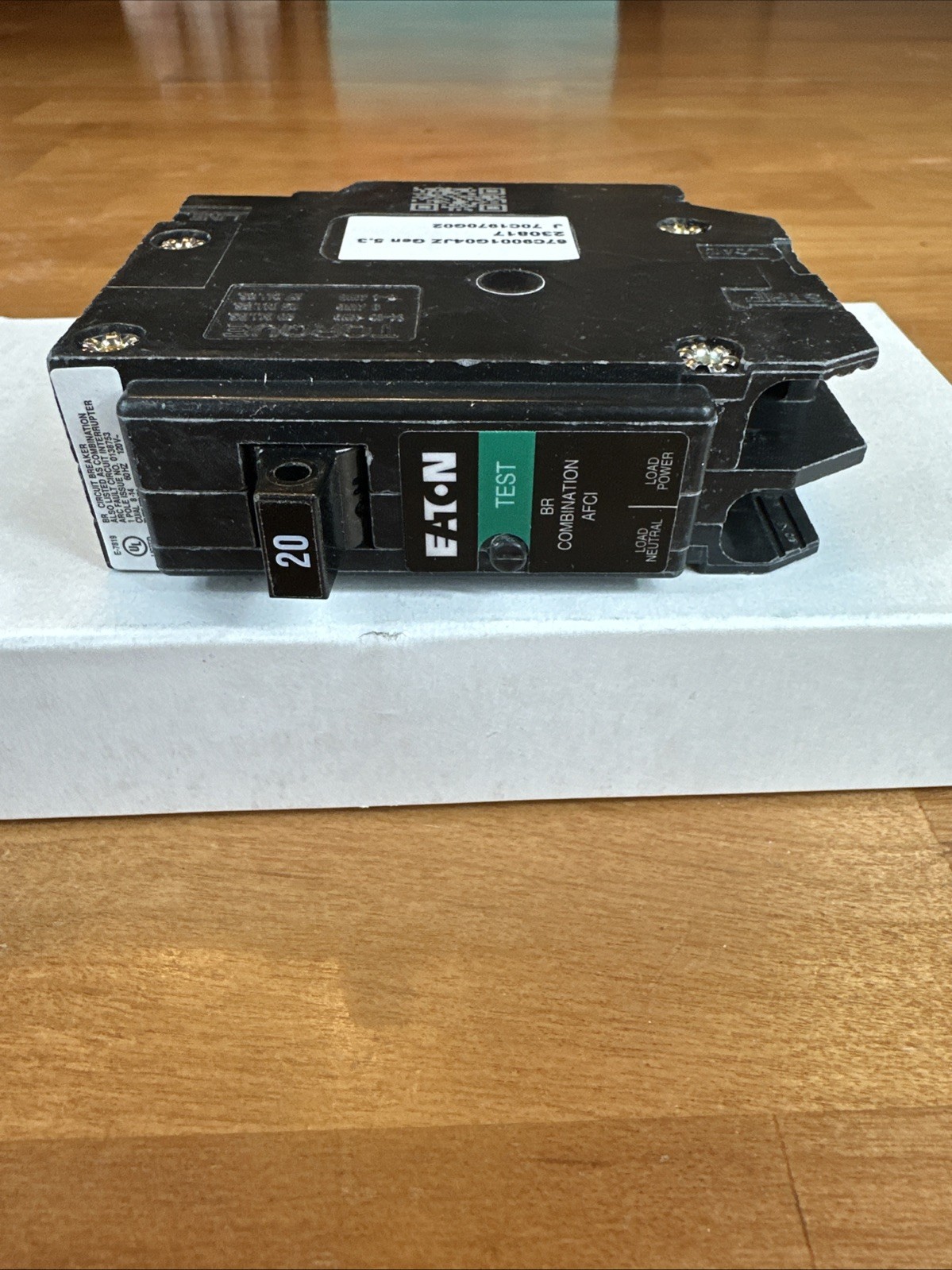 Eaton Cutler Hammer BRP120AF Combination AFCI 20/1 Breaker