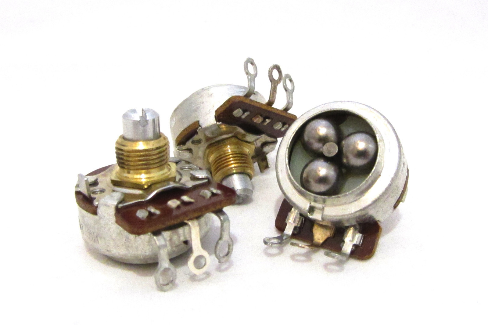 3 pack CTS 5K OHM Pot, 10 Turn Potentiometer 137 DC1374 CONTINUOUS NO STOPPER CM