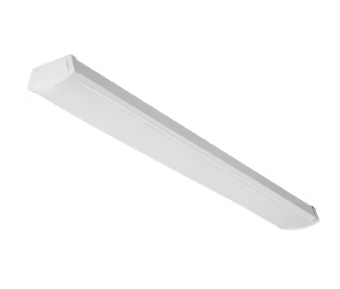 Lithonia Lighting 40-Watt 4 ft. White Integrated LED Flush Mount Light 120V 48IN