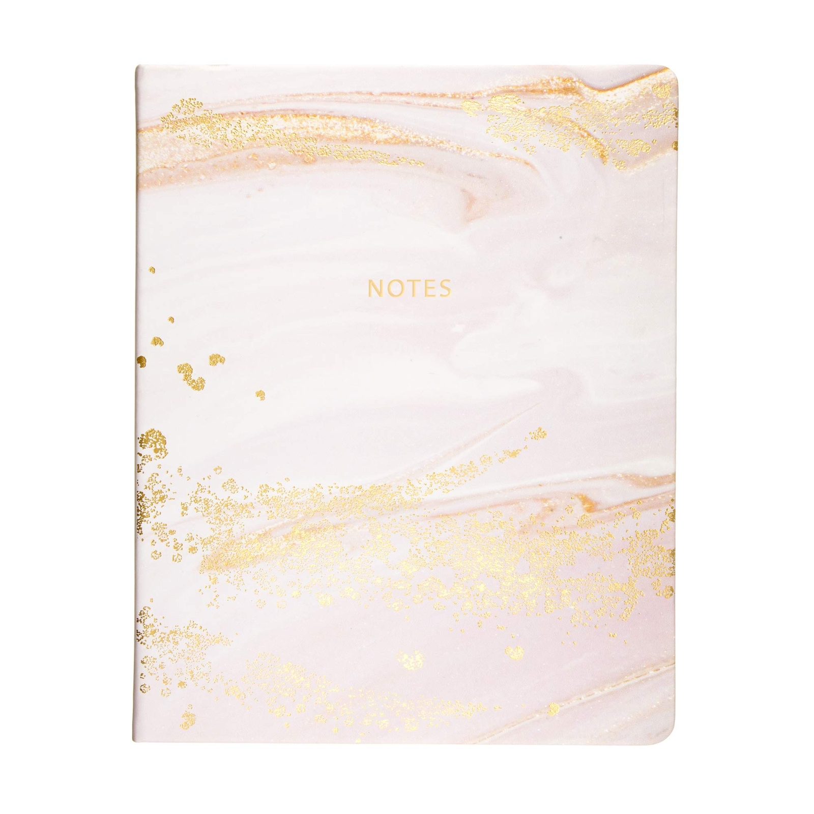 Eccolo 8×10 Pink Marble Hardcover Journal 256 Pages Lay Flat Design