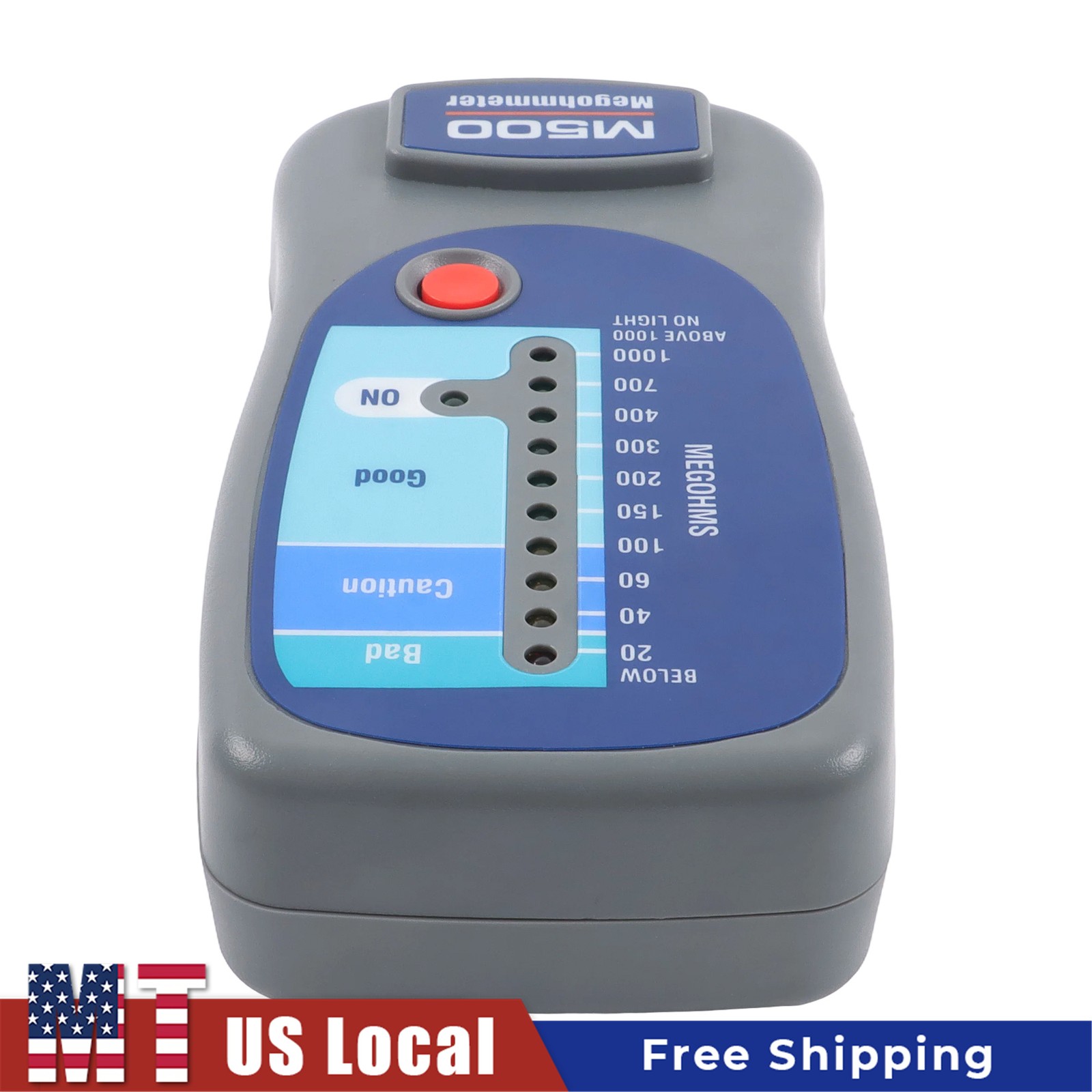 Digital M500 Insulation Tester, Megohmmeter & Compressor Tester for HVAC