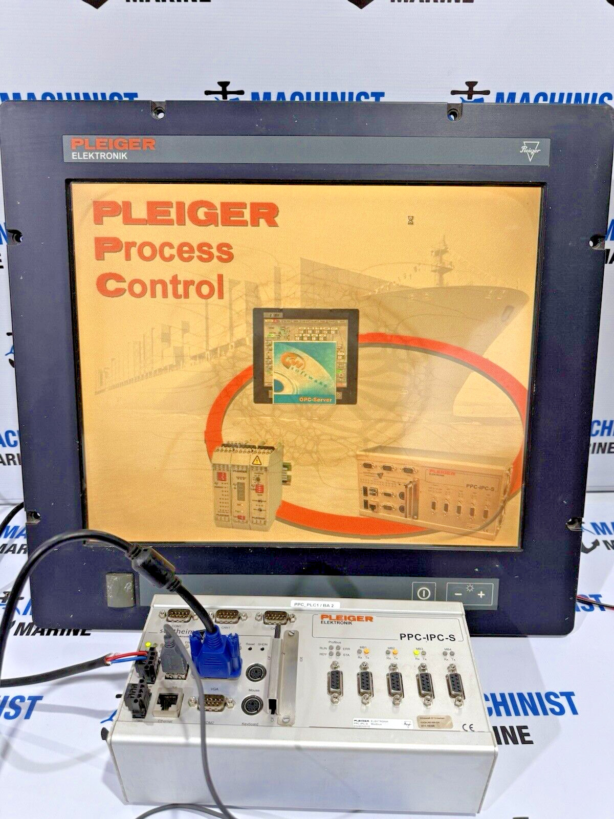 PLEIGER ELEKTRONIK SONTHEIM PPC-IPC-S WITH MT219 nautic 24 display