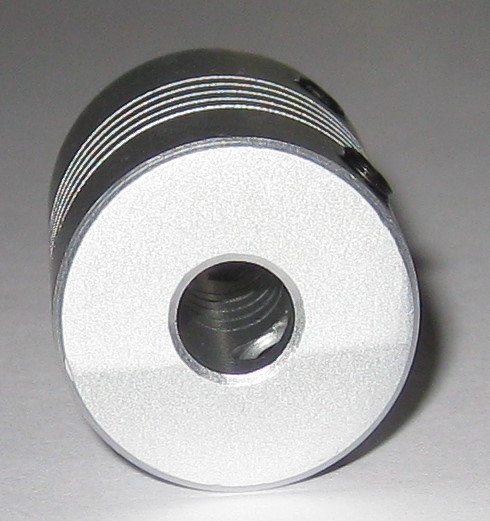6 mm to 6 mm Shaft Flexible Coupling – 6mm to 6mm – Aluminum Flex Coupler