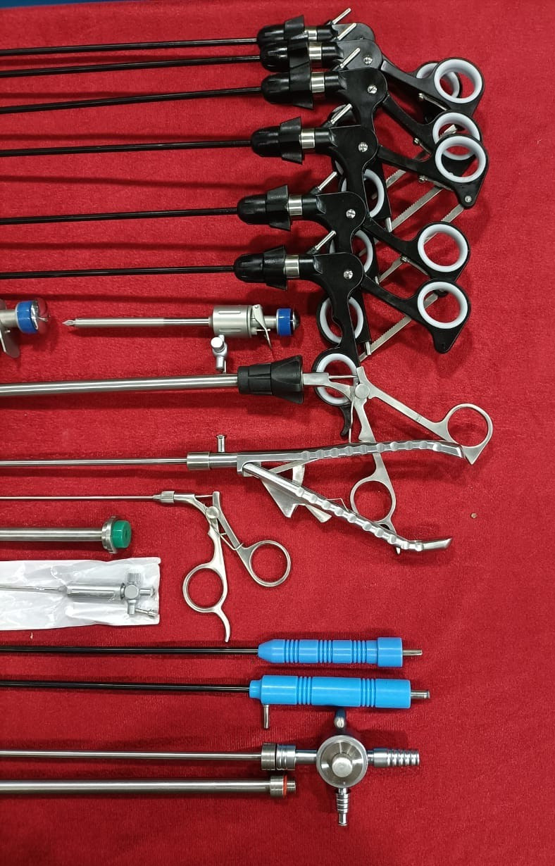 18nos – Laparoscopic Surgery Set SS High Quality Reusable Instruments