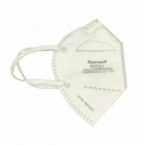 KN95 Face Mask Raxwell Respirator RX9501 Approved & Whitelisted