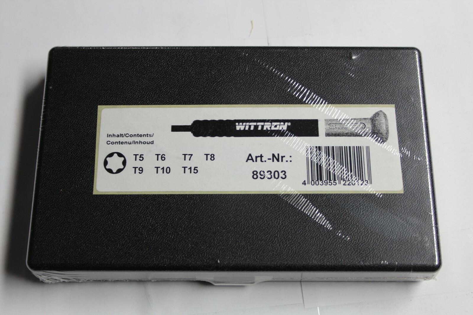 WITTE Wittron Precision TORX Screwdriver Set T5 T6 T7 T8 T9 T10 T15 GERMANY 7pcs