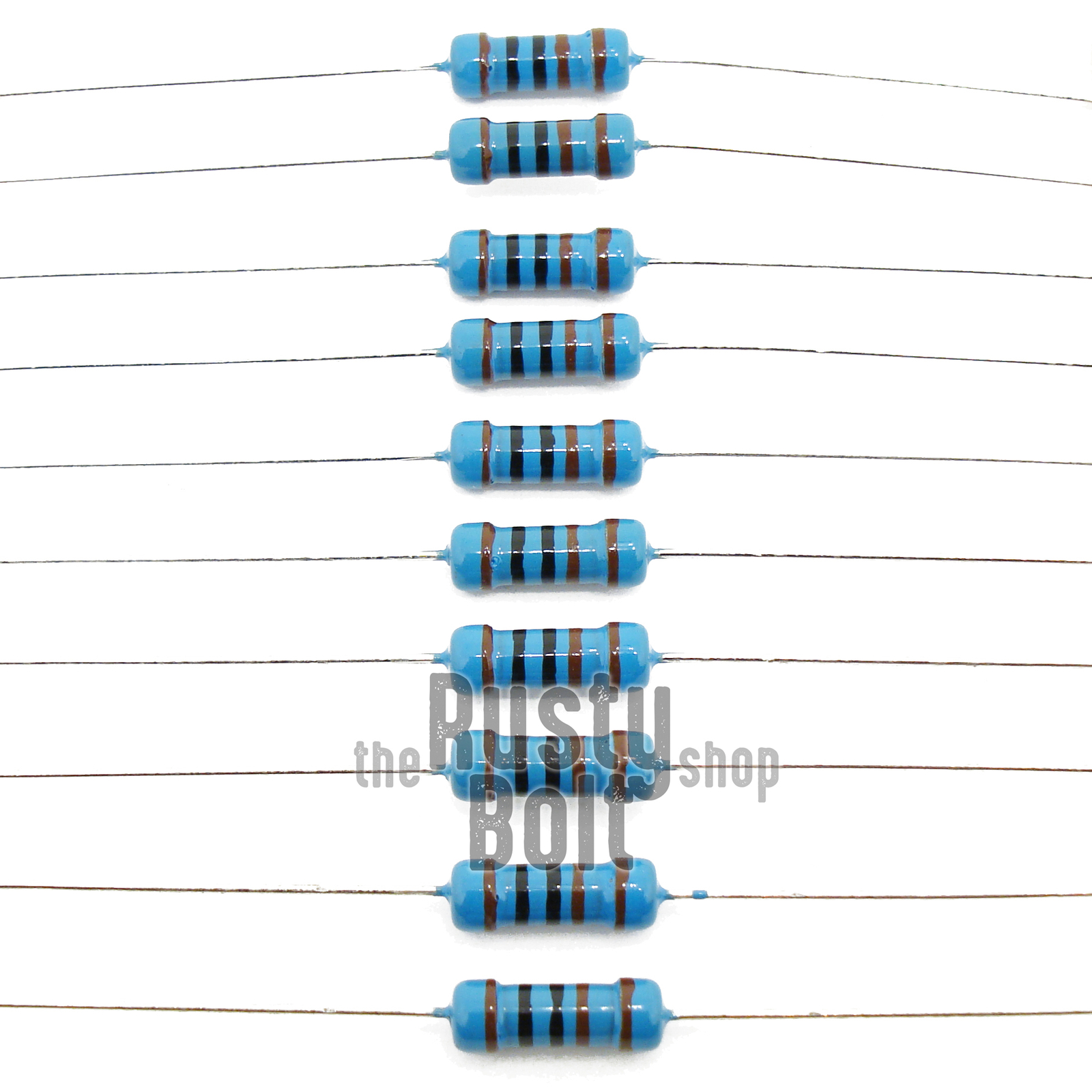 Resistors – 1/4 w (0.25 watt) – 1K ohm – 1% Tolerance – Metal Film – New