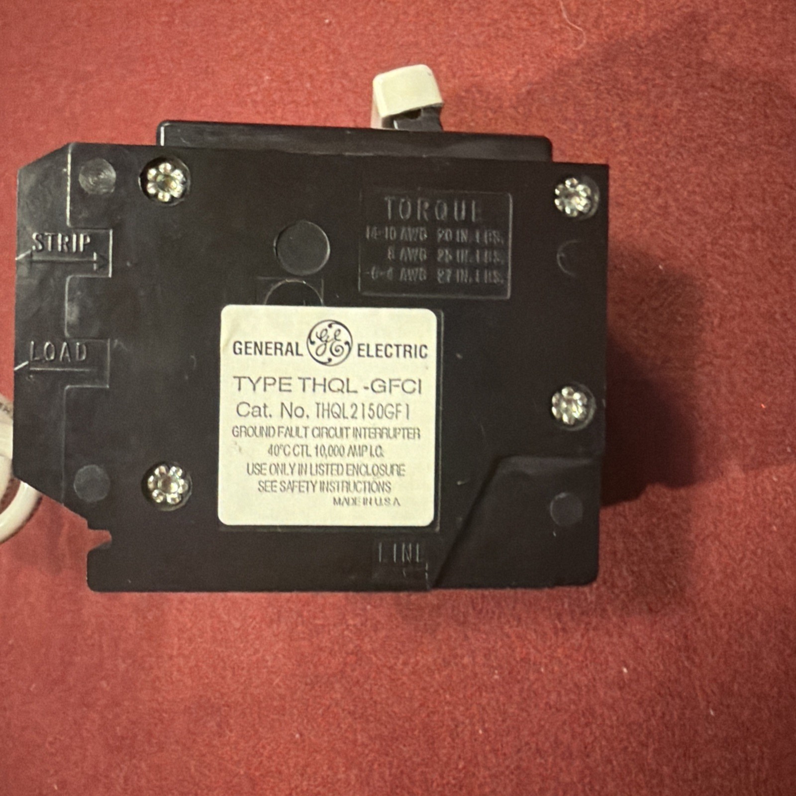 General Electric THQL2150GFT 50A Circuit Breaker