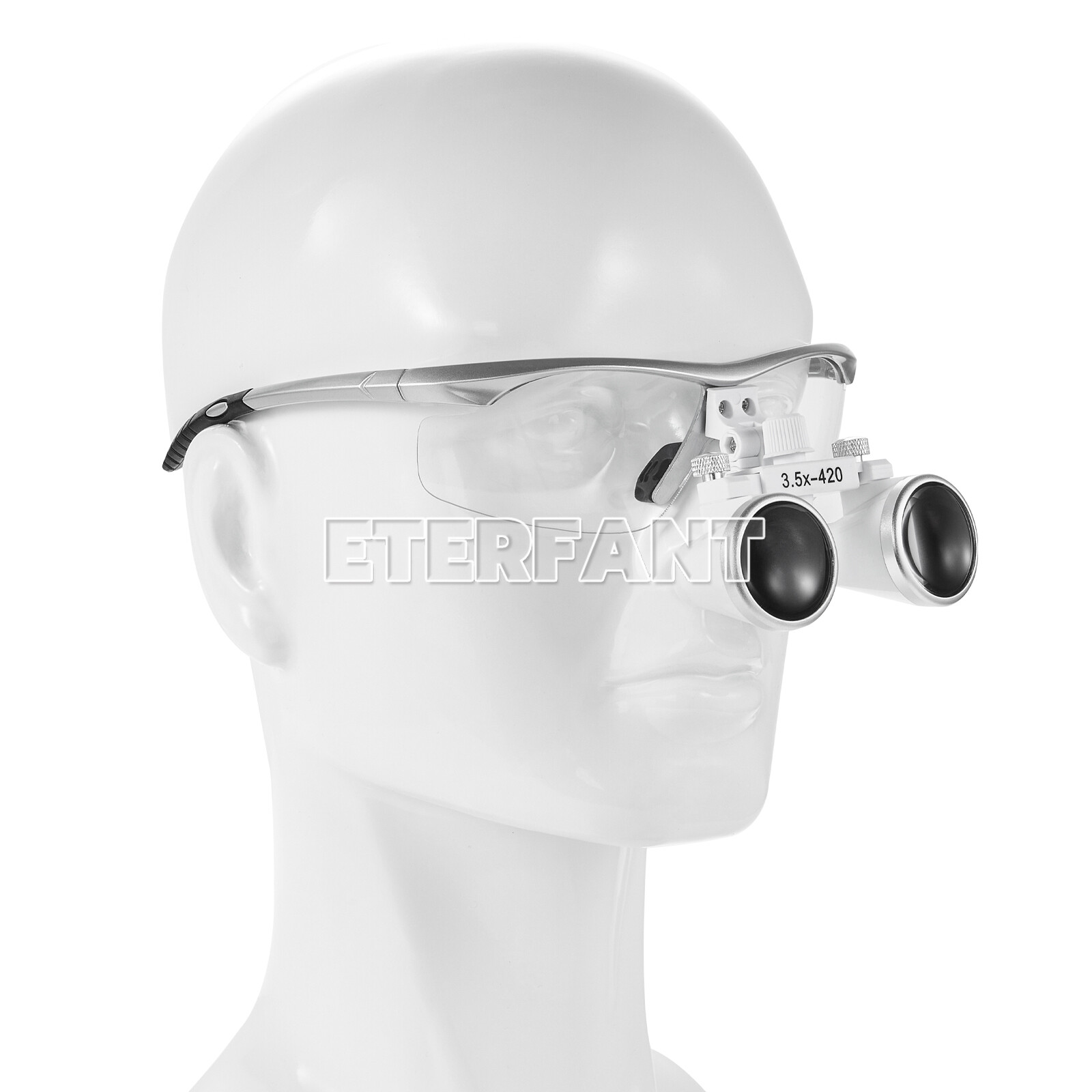 ETERFANT 3.5X Dental Surgical Binocular Loupes Glasses Optical Lens Magnifier