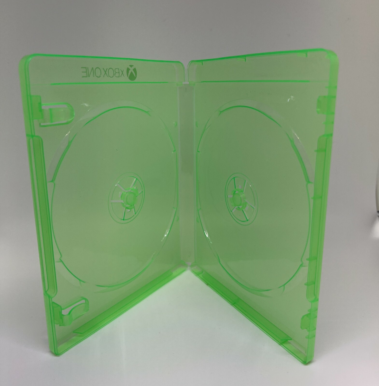 ONE New Top Quality 14mm Double XBOX ONE Lime Green Game DVD Cases, XBOXONE-DBL