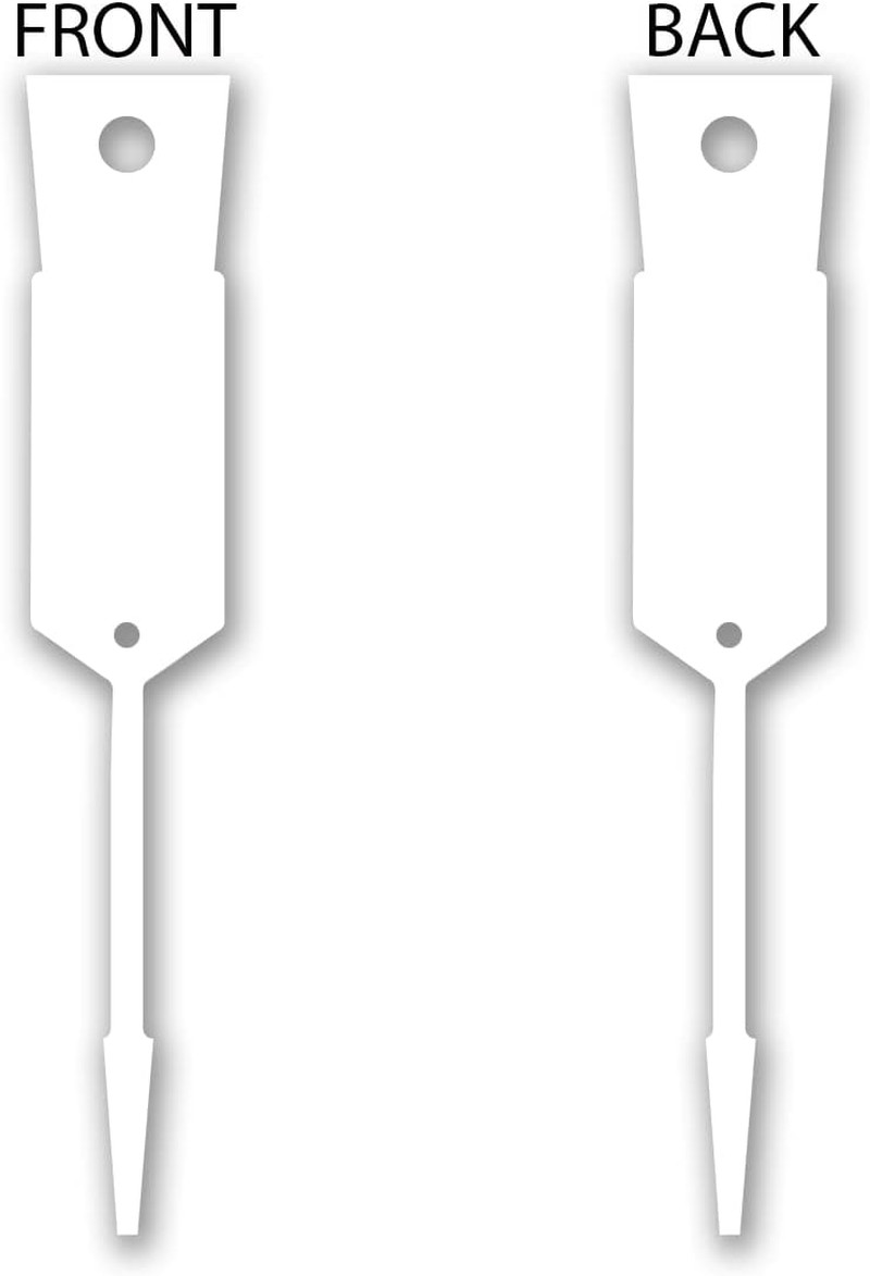 WHITE Self-Locking Arrow Key Tags (1,000 per Pack) Size 4 1/2″ X 3/4″ (WHITE)
