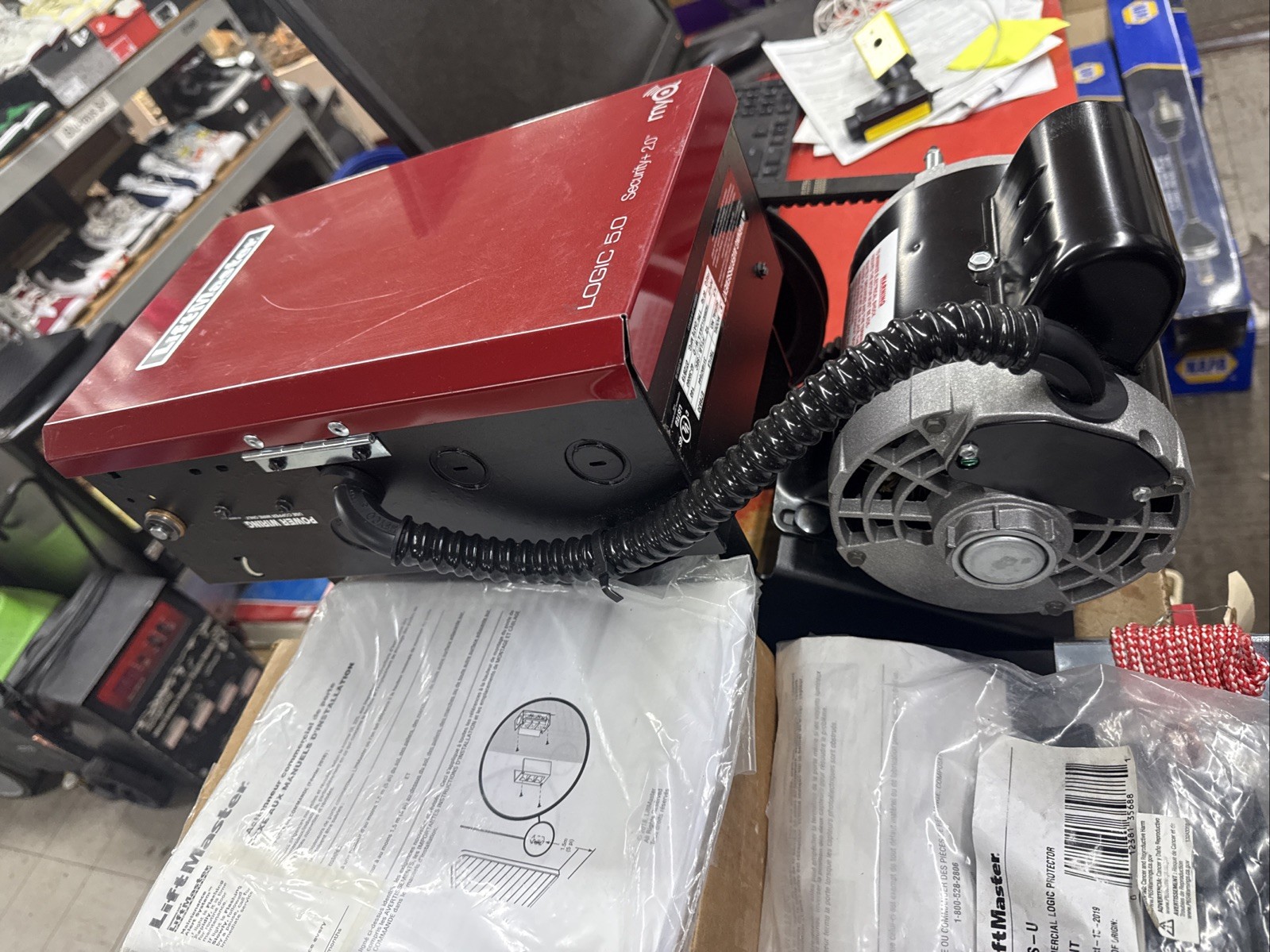 LiftMaster Logic 5.0 1/2 HP Commercial Door T501L5 E79930 – Read
