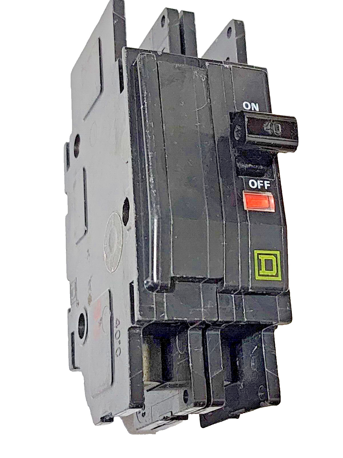 Square D QOU240 Common Trip Circuit Breaker 40 Amp 2 Pole 120/240Vac