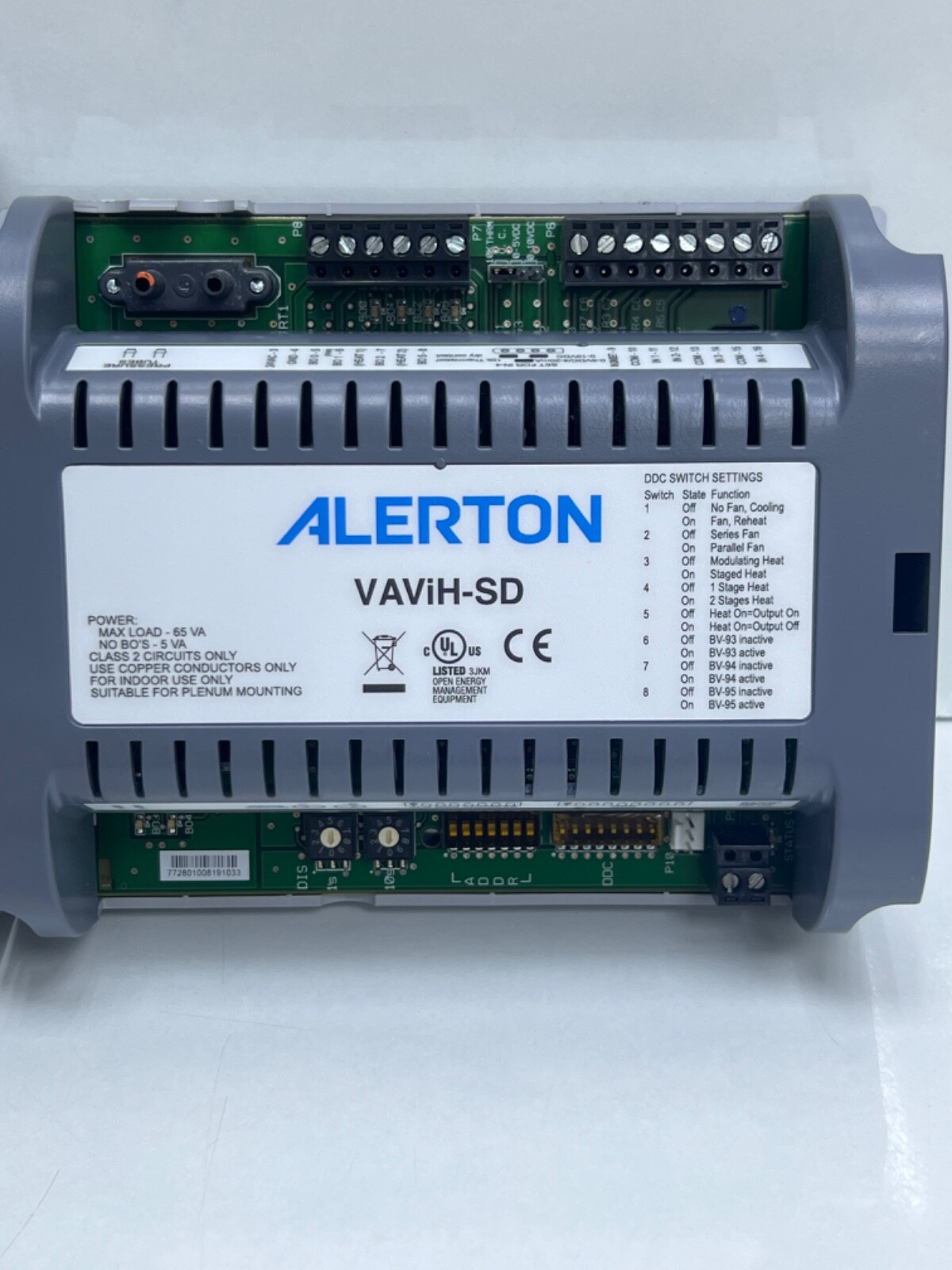 ALERTON VAVIH-SD VAV CONTROLLER ACTUAQTOR