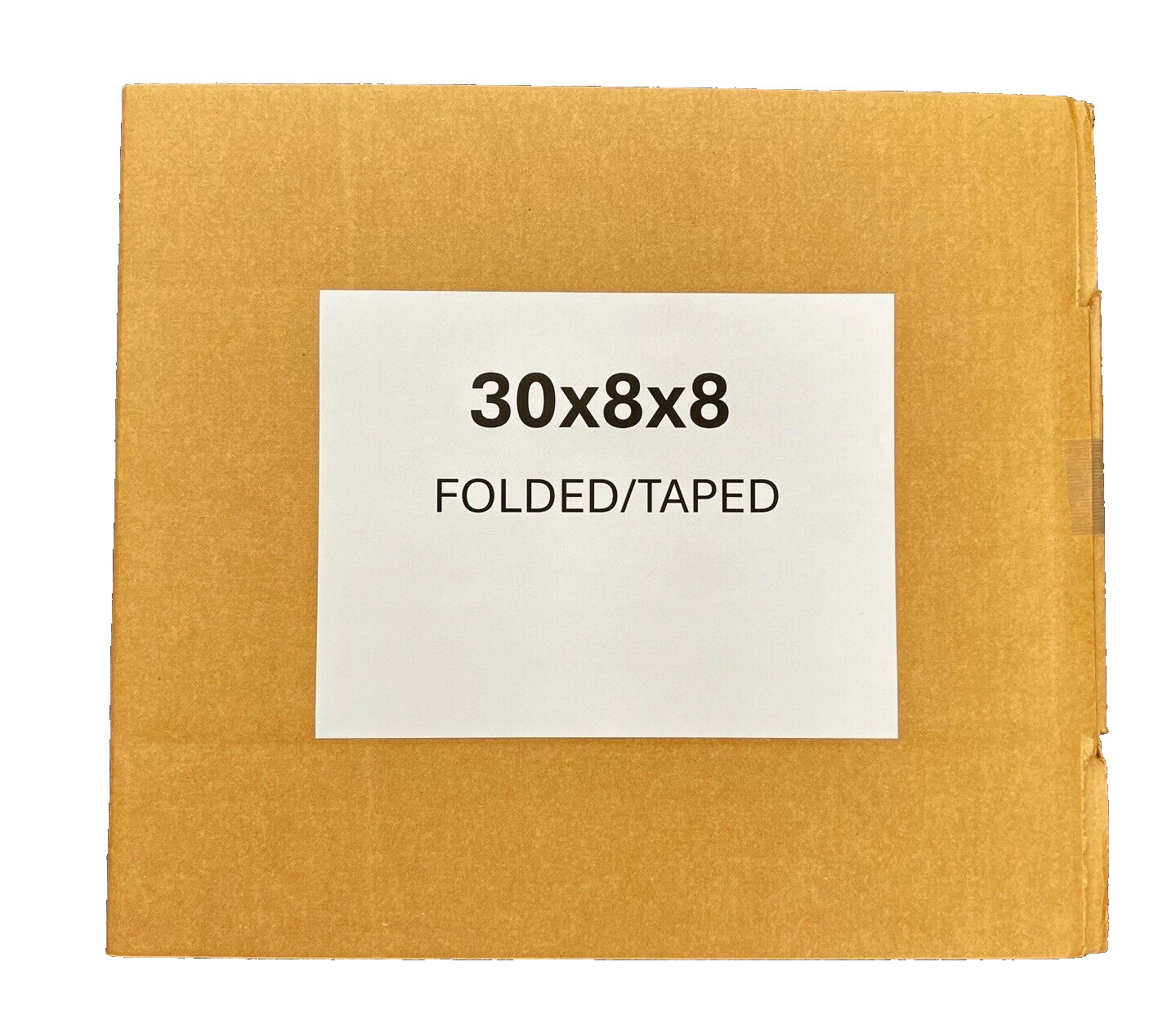 30″ x 8″ x 8″ Cardboard Corrugated Box – SINGLE BOX – LONG