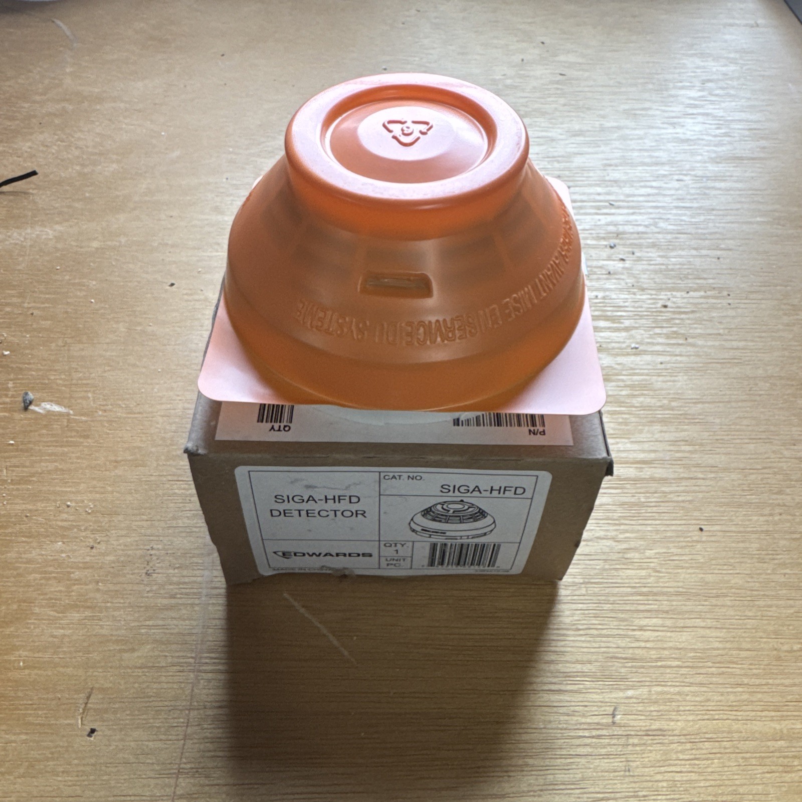 Edwards SIGA-HFD Intelligent Fixed Temperature Heat Detector