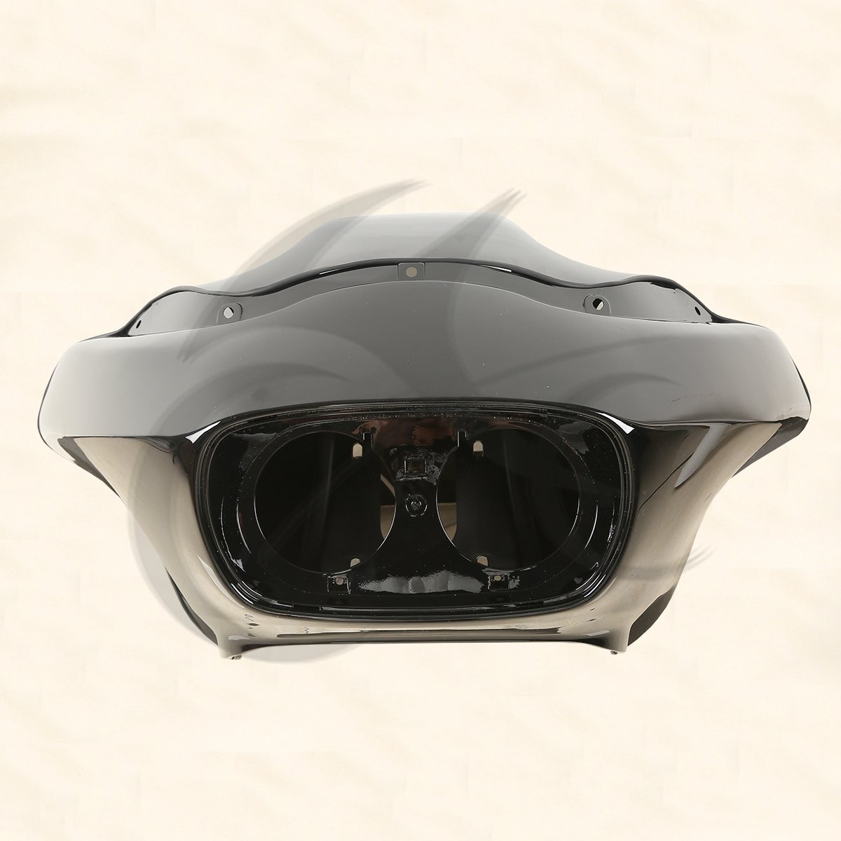 Front Fairing ABS with 5.75in Dual LED Headlight For FLTR 1998-2013