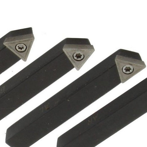 5 pc 1/4″ Lathe Indexable Carbide Insert + 35pcs Turning Tooling Bit Holder Set