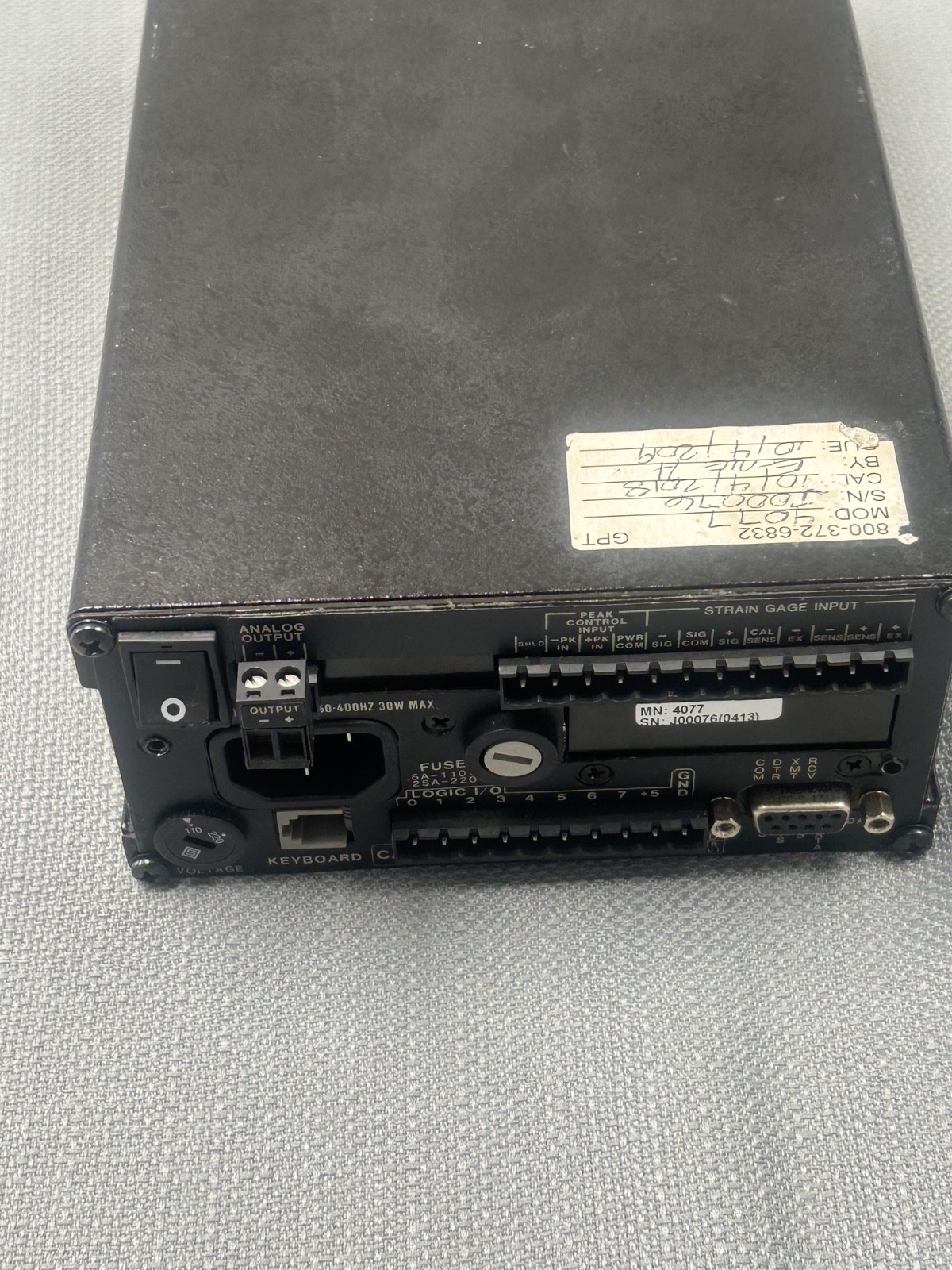 Daytronic 4077 Series Digital Indicator MN4077 Panel Controller – Good Condition