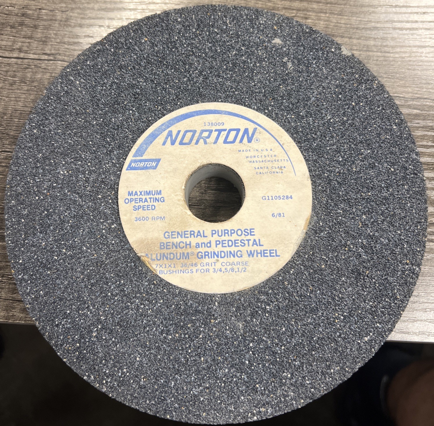 Norton Grinding Wheel