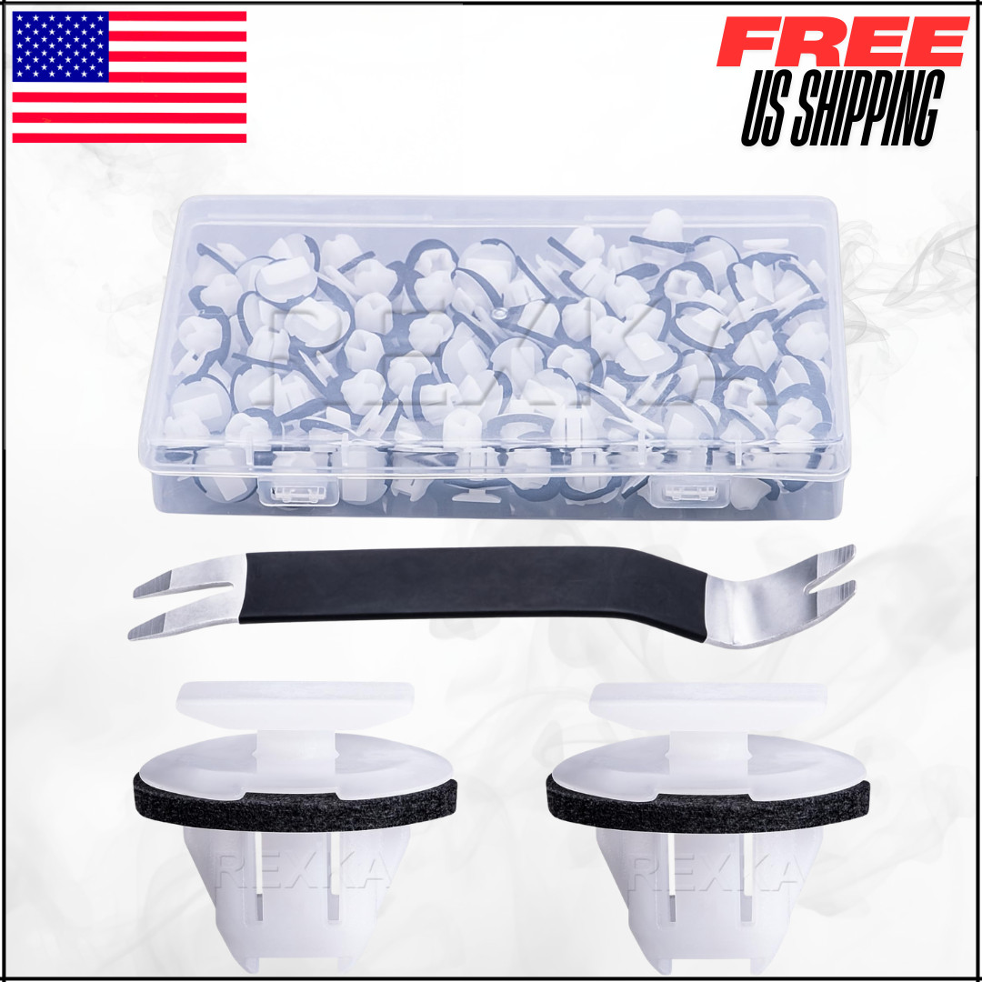 Wheel Arch Fender Flare Moulding Clip For Nissan Infiniti Auto Trim Remover 51PC
