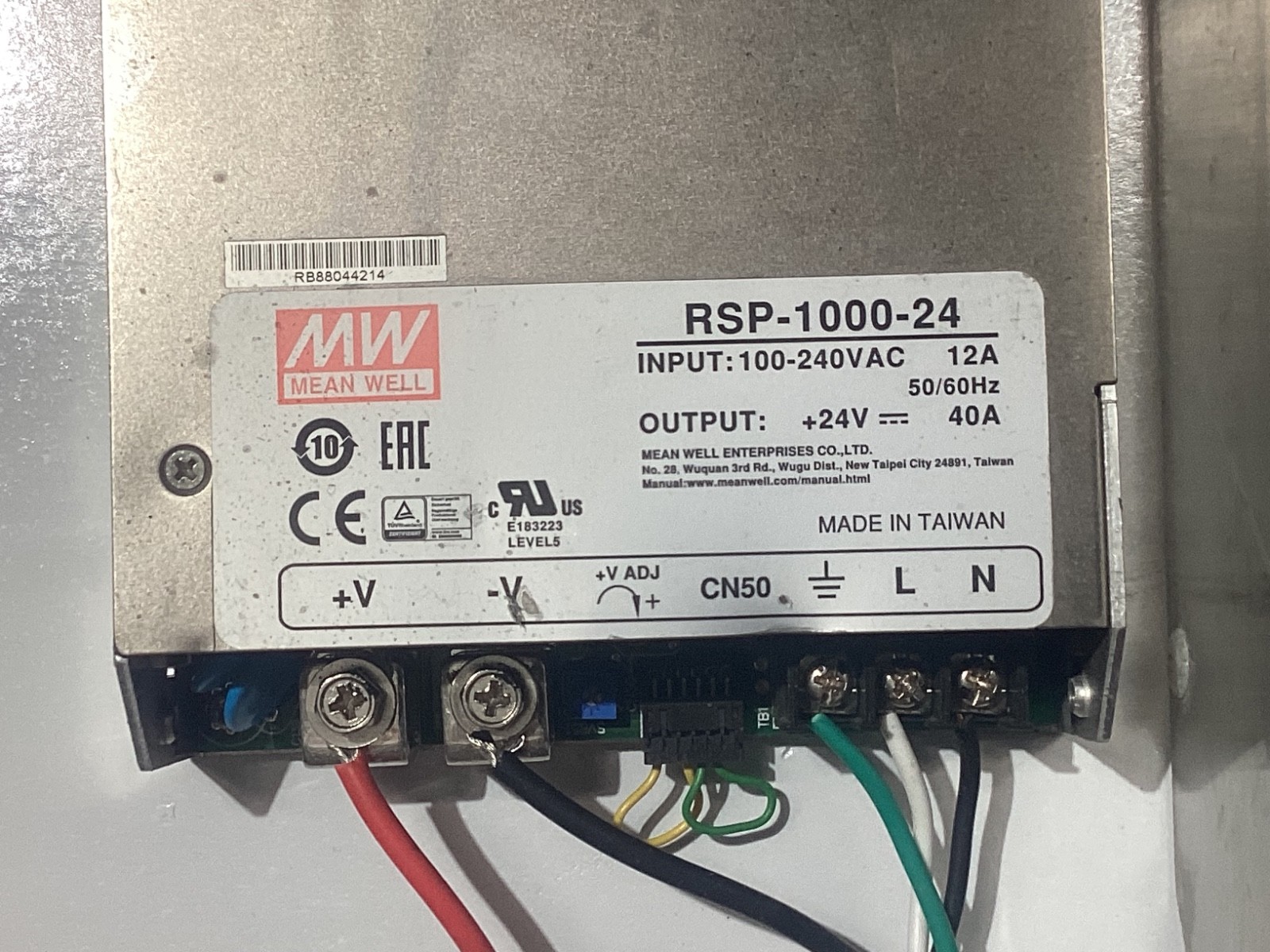 McLean Electronic Enclosure Air Conditioner 24 Vdc or 120 Vac powered