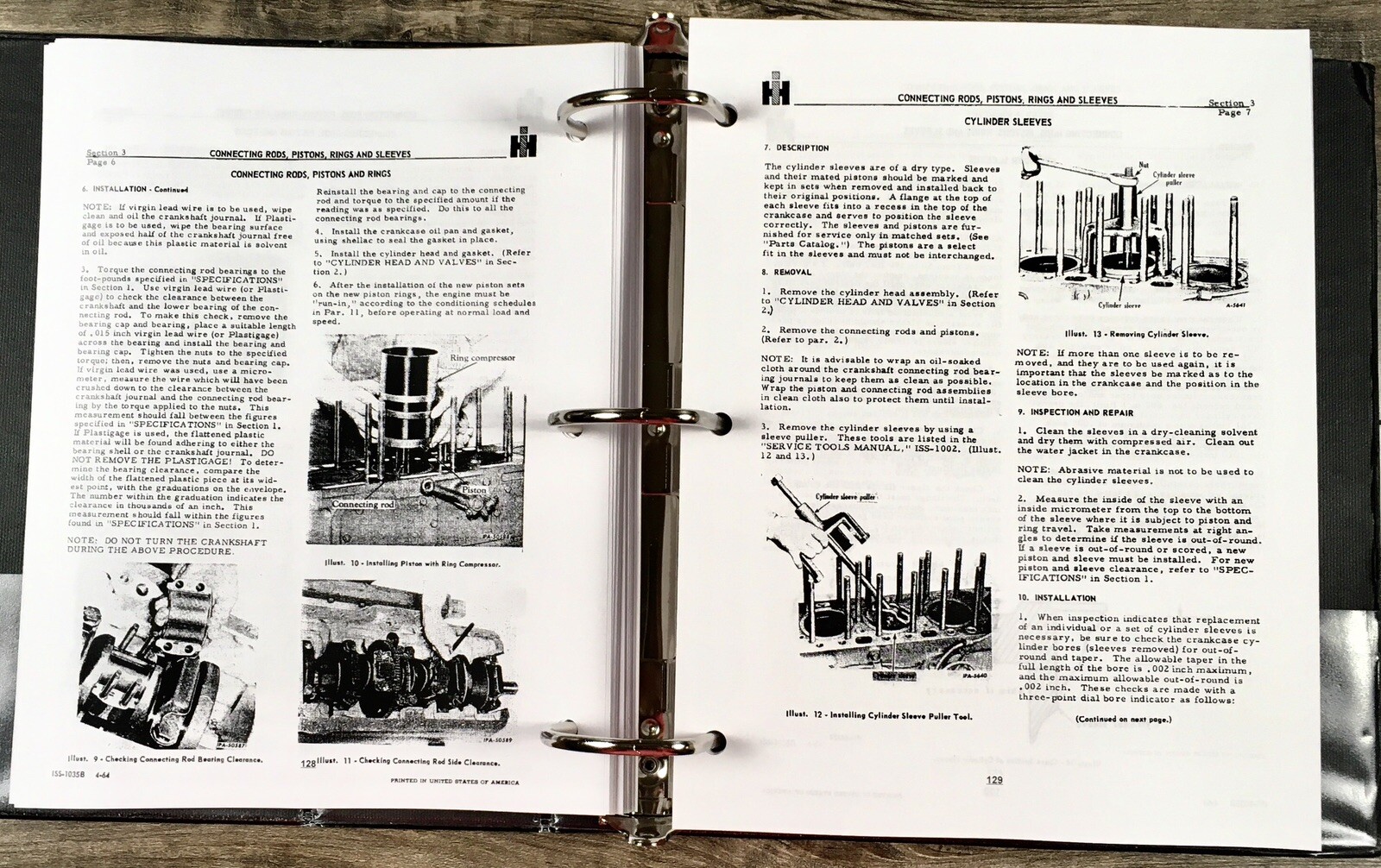 Farmall 400 450 W450 W400 Tractor Service Manual Repair Shop Book
