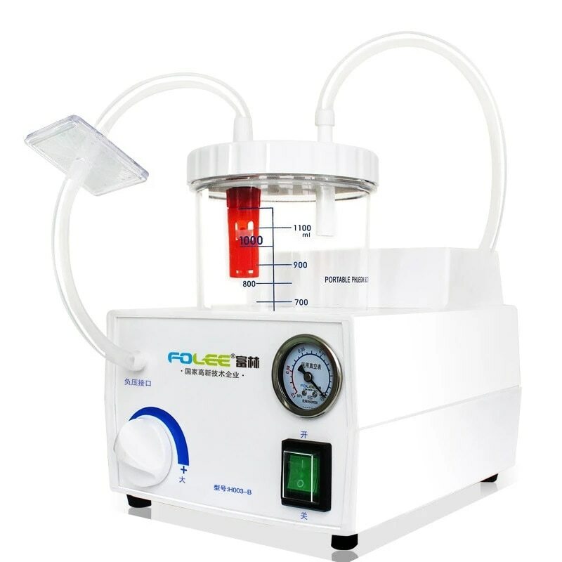 Portable Dental Vacuum Phlegm Electric Sputum Aspirator Suction Device