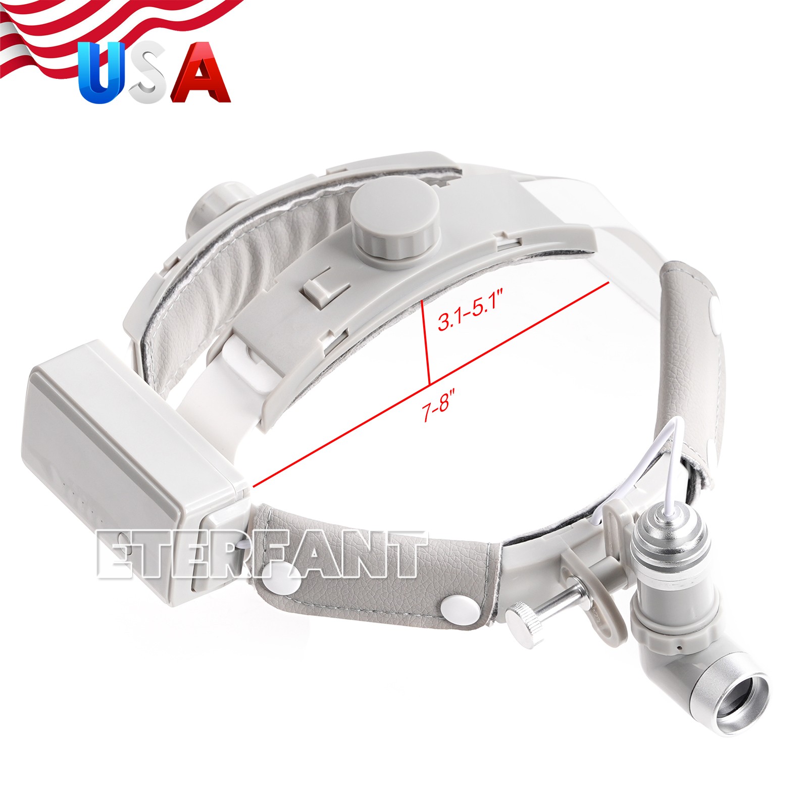 Dental Medical Headlight 10W LED Headlamp/3.5X Binocular Loupes 5W LED Light