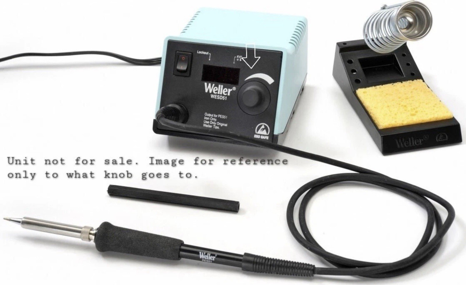 Weller Soldering Knob Temperature