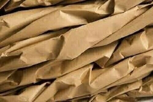 36″ wide x 900′ long 40 lb Rolled Brown Kraft Paper Shipping Void Crafting Fill