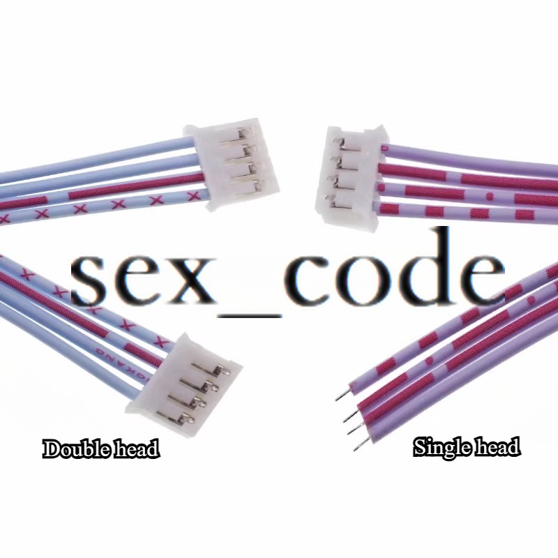 5PCS New PH2.0 Red and white ribbon cables10CM 20CM 30CM 2P/3P/4P/5P/6P/7P/8P#TT