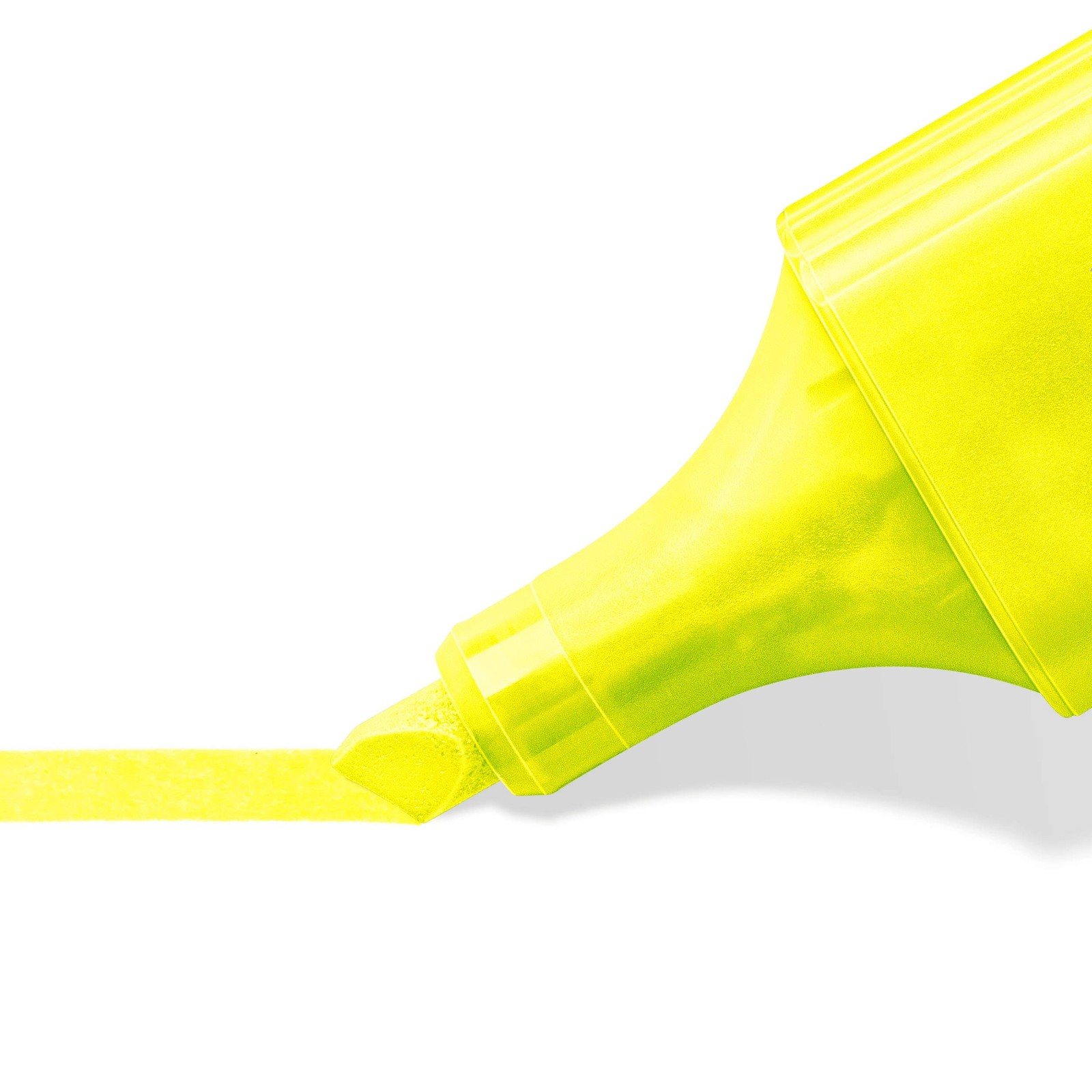 4 PCS 3641P WP4 Yellow Highlighter Textsurfer Classic Marker Pen Chisel