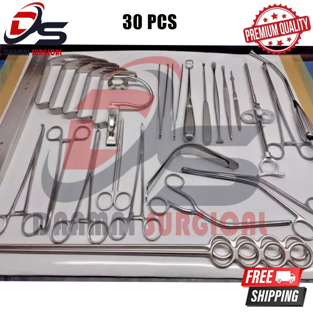 Tonsillectomy and Adenoidectomy 30 pcs kit Surgical Instruments Set