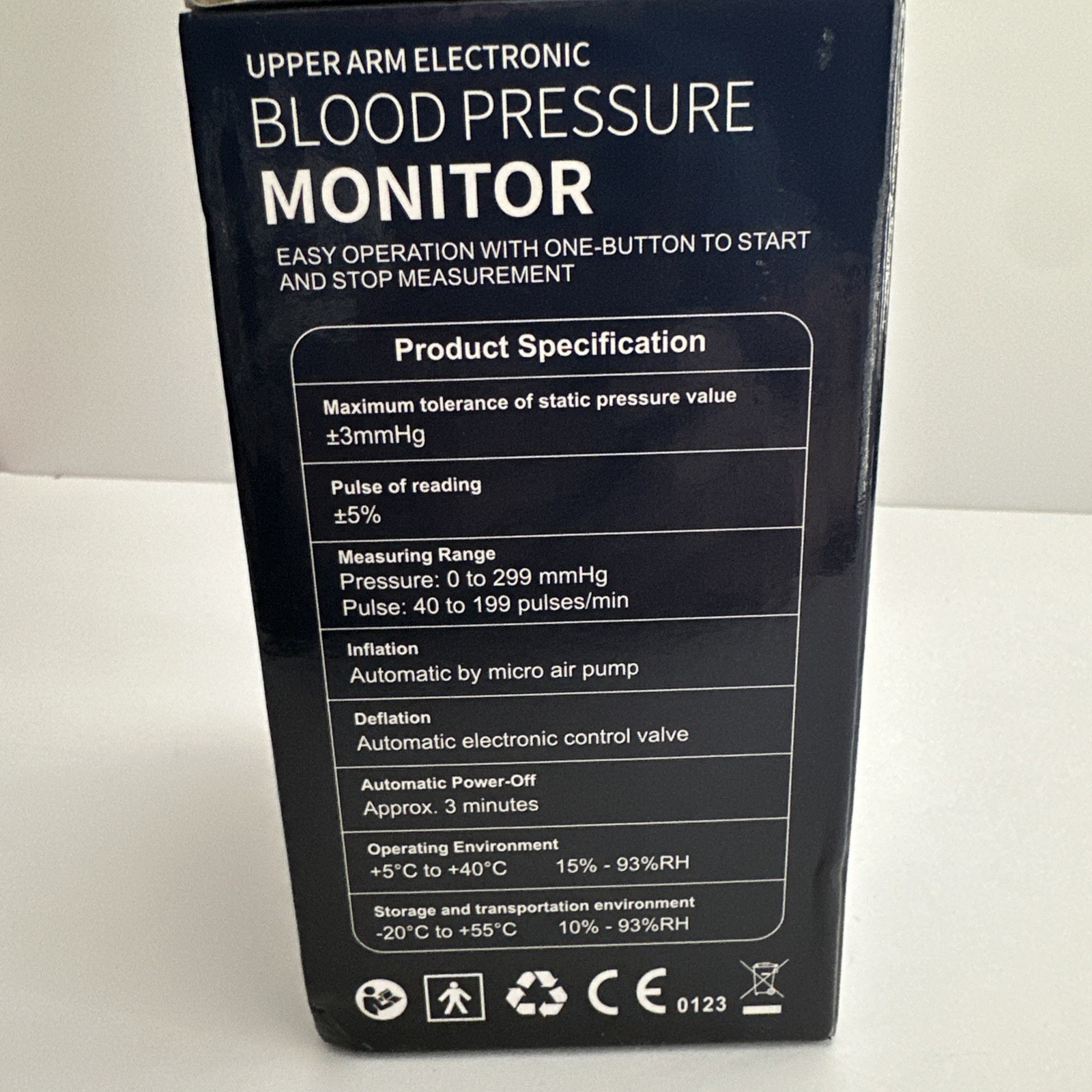 Upper Arm Digital Cuff Machine Blood Pressure Monitor U80A
