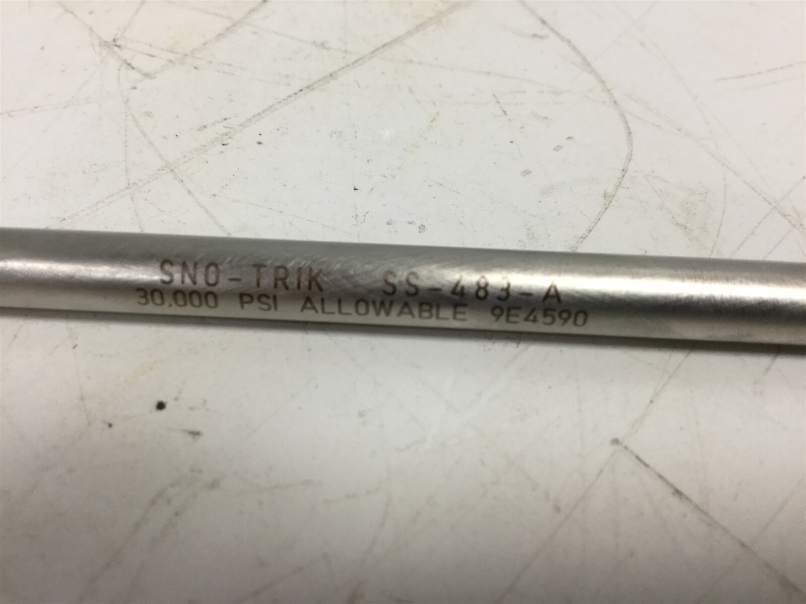 New Swagelok SS-483-A-8 SNO-TRIK Annealed Tube Nipple, 30,000 Psi, L:8″ OD: 1/4″
