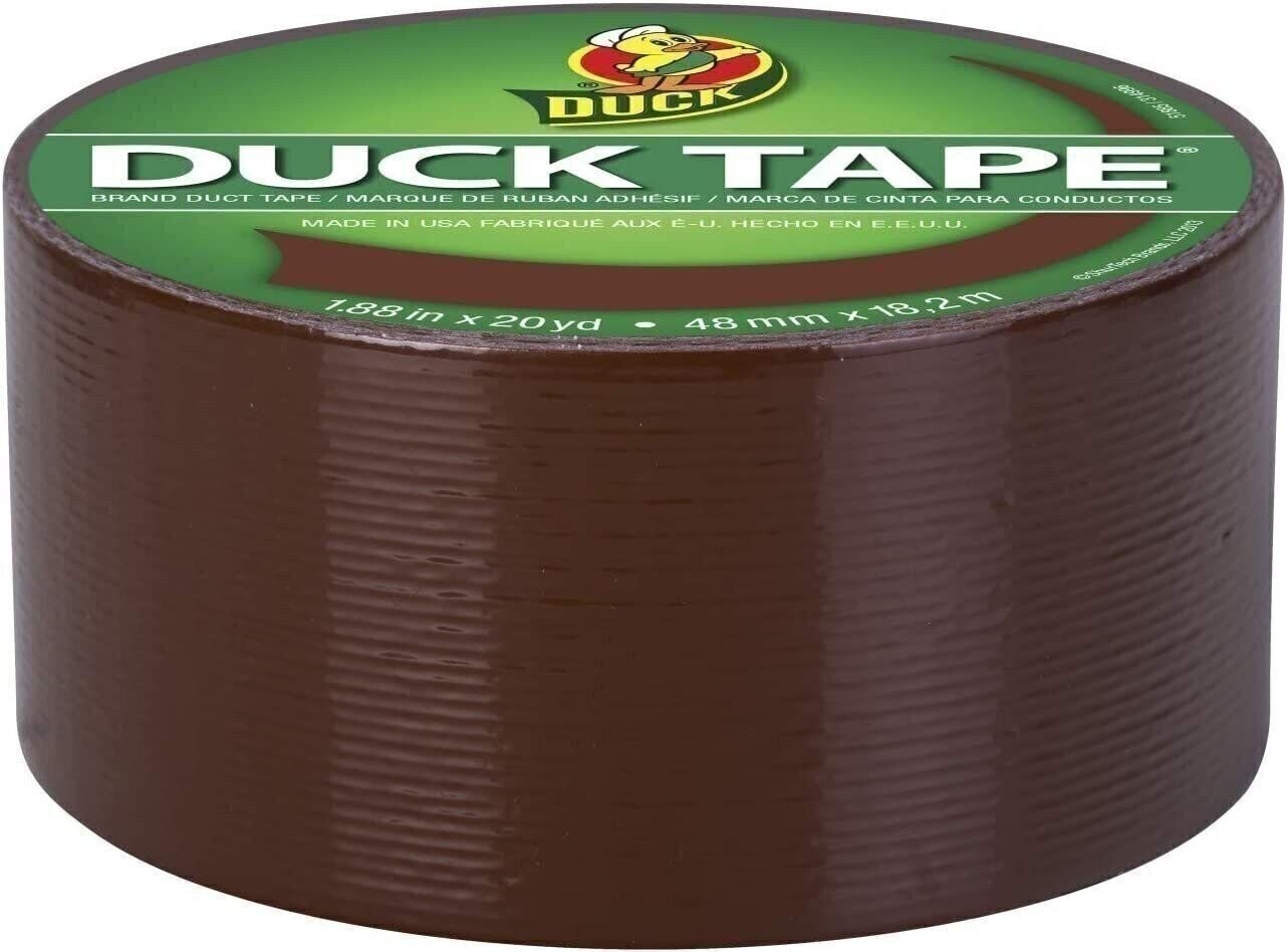 Duck Brand 283264_C Duck Color Duct Tape, 6-Roll, Beige, 6 Rolls