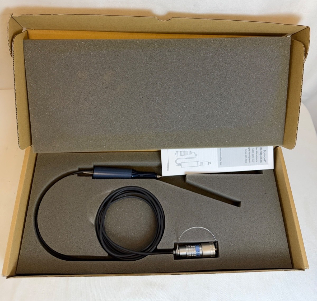 Stryker 5450-840-000 Sonopet Universal Straight Handpiece 25kHz Neuro Ortho