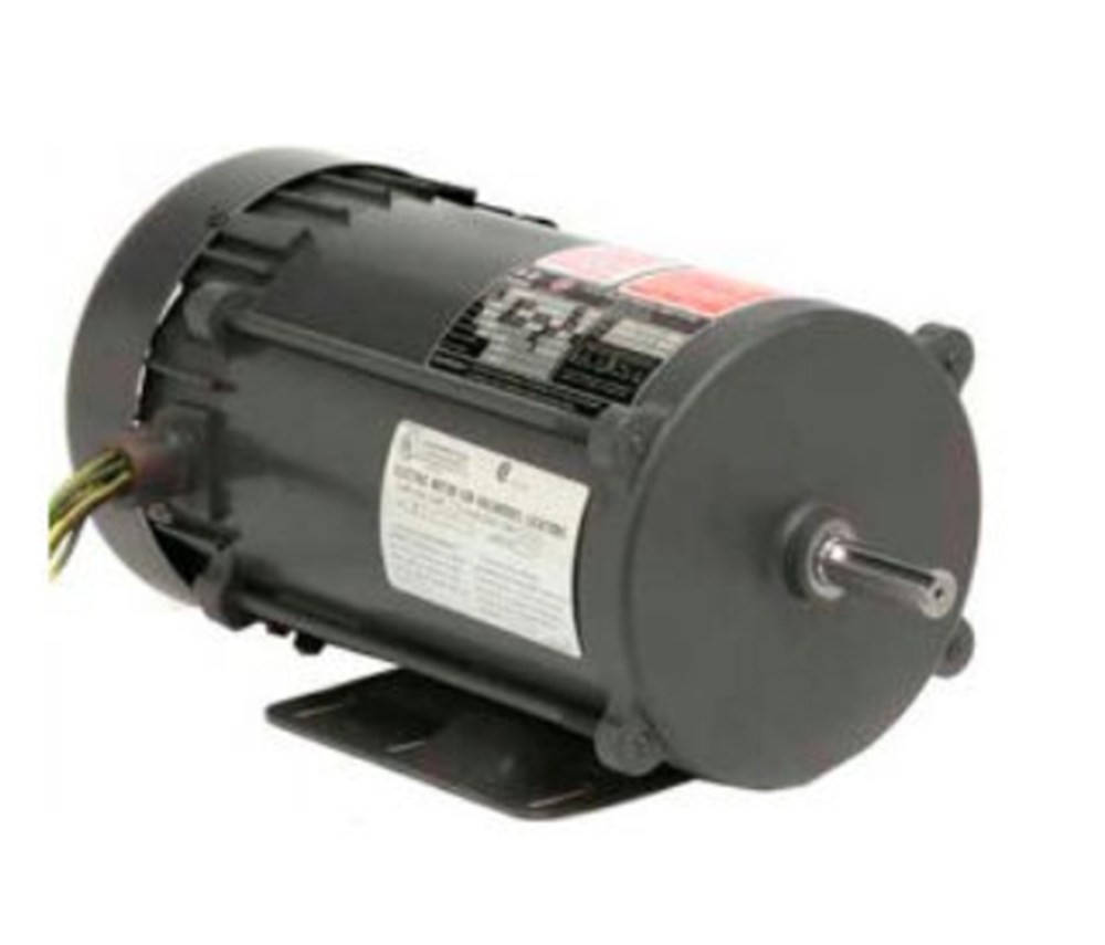 Nidec Electric Motor | 1/2 HP 1200 RPM 115/230V Single Phase 56 Frame | XS12CA3P