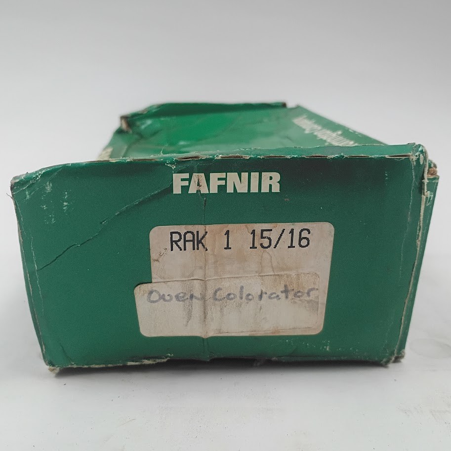Fafnir RAK 1 15/16 Pillow Block Bearing 1-15/16″ Bore NOS MISSING COLLAR