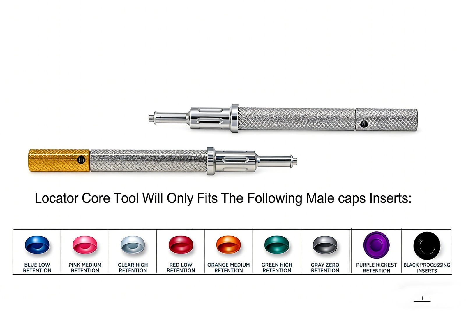 US Locator core tool fits zest locator abutment for HIOSSEN ET Fixture Regular