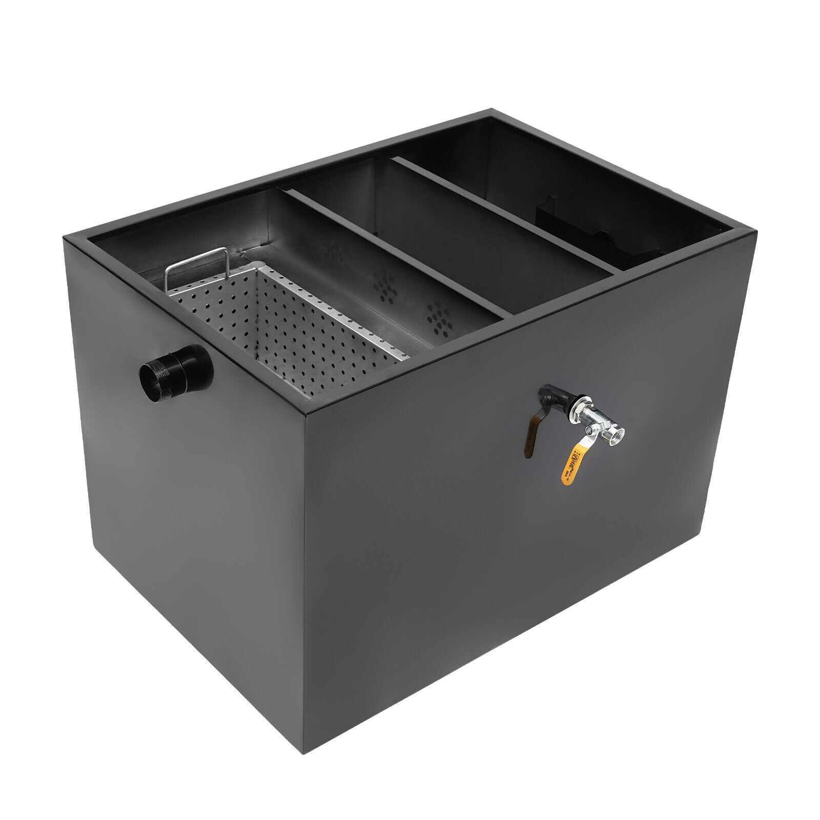 50 lbs Commercial Grease Interceptor – Efficient Oil-Water Separator