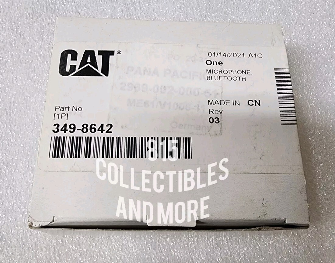 CATERPILLAR CAT BLUETOOTH MICROPHONE 349-8642, 3498642 PANNA PACIFIC